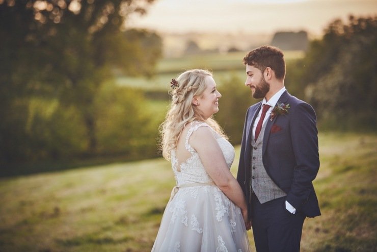 Wedding photography at The Corn Barn devon