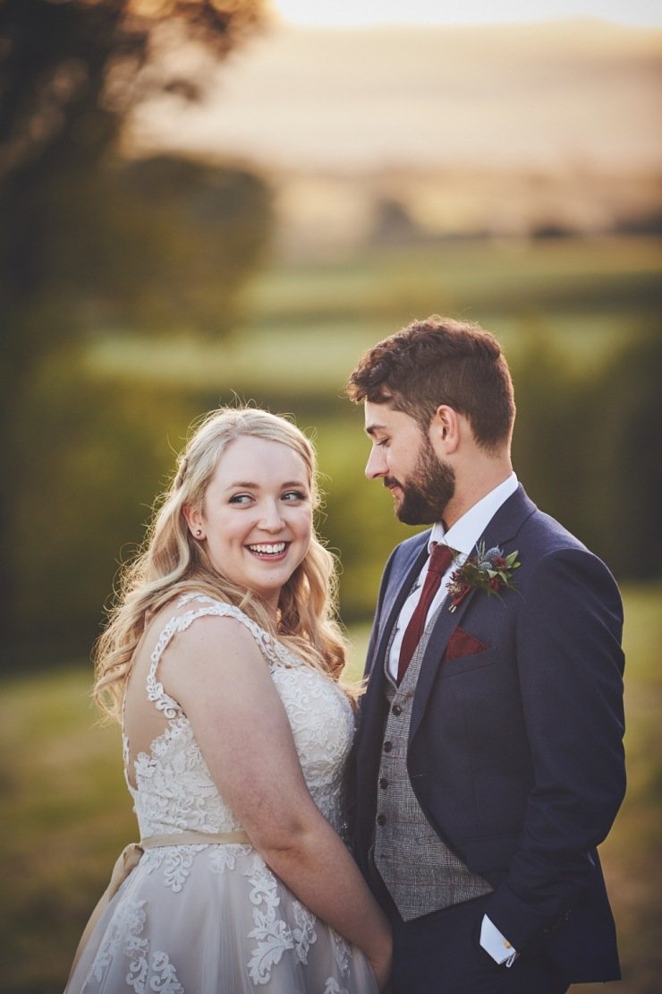 Wedding photography at The Corn Barn devon