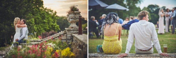 documentary wedding photography from team of two in devon at Rockbeare manor in Exeter