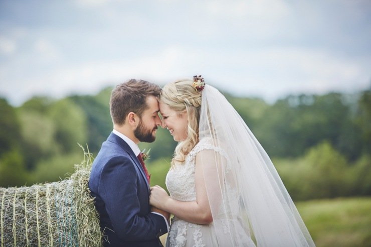 Wedding photography at The Corn Barn devon