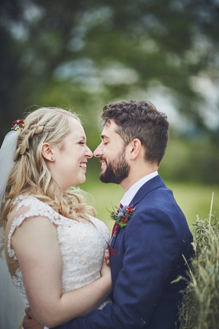 Wedding photography at The Corn Barn devon