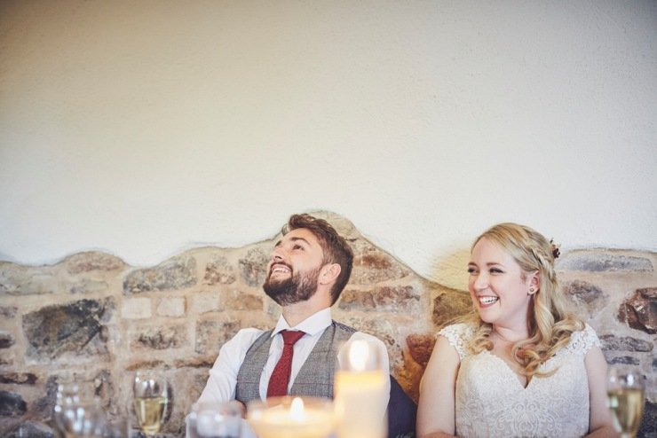 Wedding photography at The Corn Barn devon