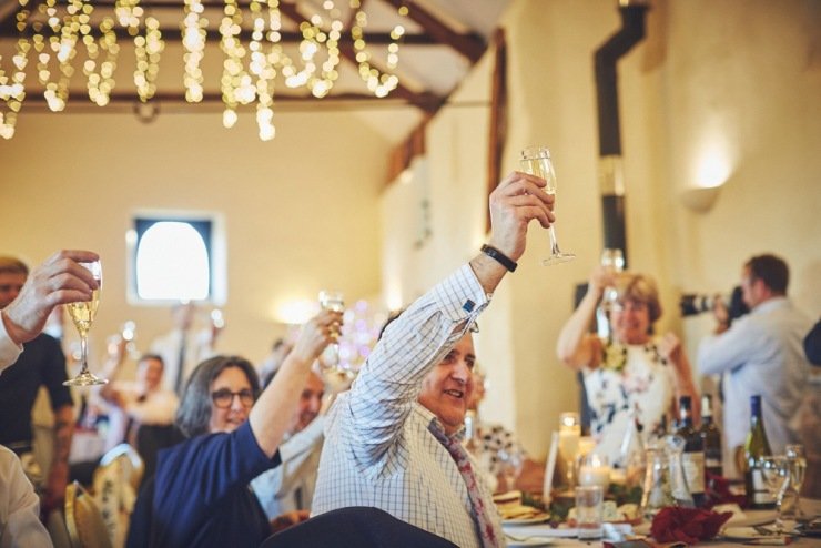 Wedding photography at The Corn Barn devon