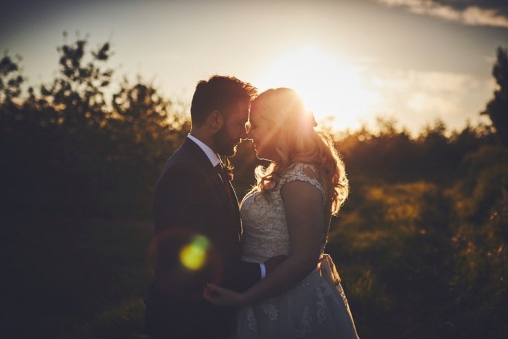 Wedding photography at The Corn Barn devon