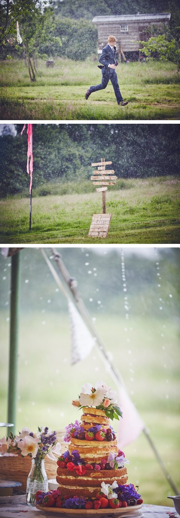 creative and relaxed wedding photography of boho festival wedding in Dorset