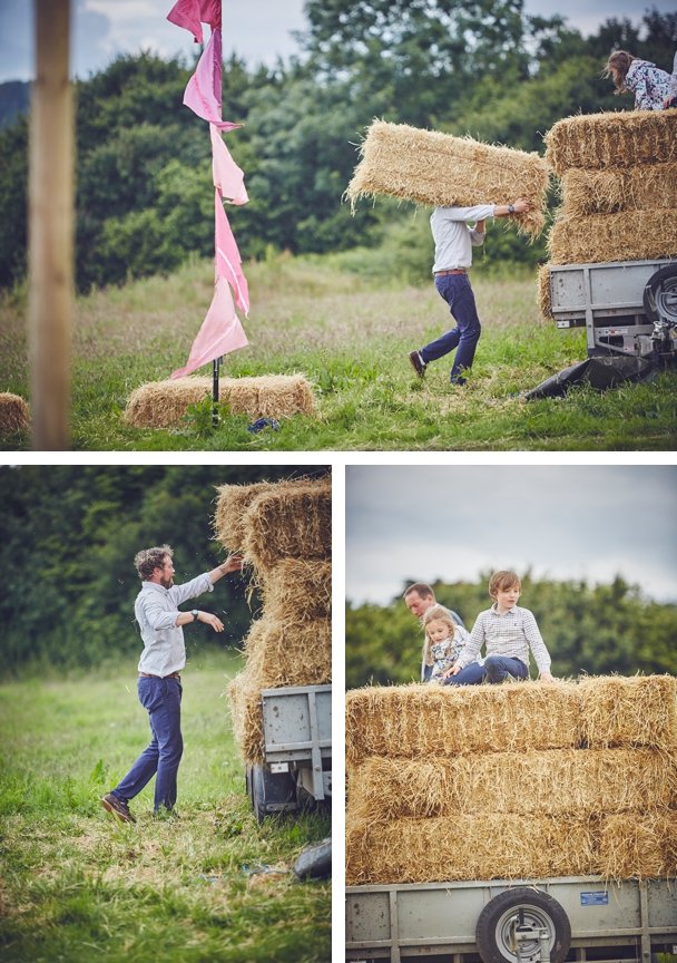 creative and relaxed wedding photography of boho festival wedding in Dorset