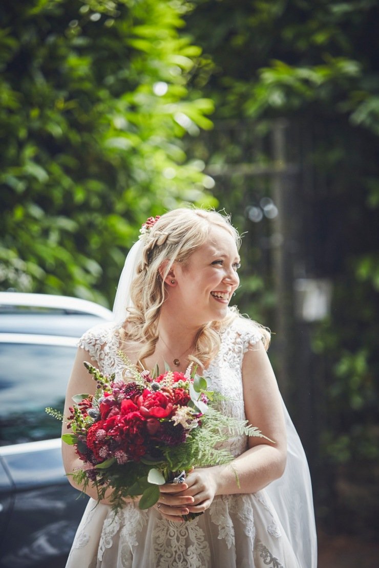 Wedding photography at The Corn Barn devon