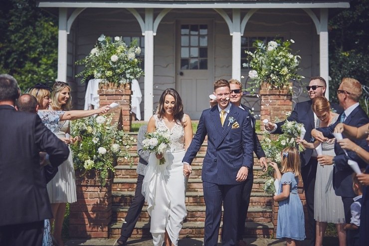 wedding photographers at Deer Park Hotel Devon