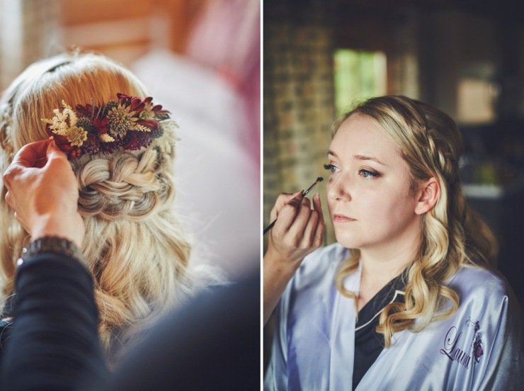 Wedding photography at The Corn Barn devon