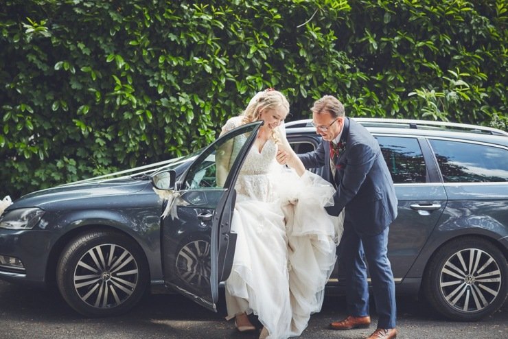 Wedding photography at The Corn Barn devon
