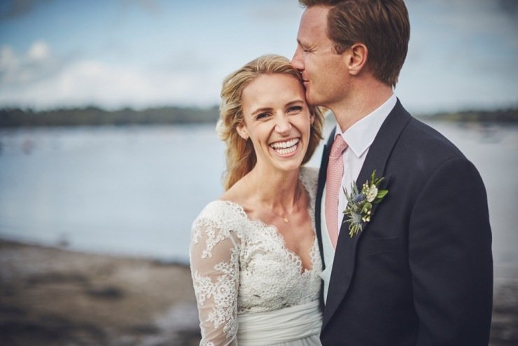 relaxed wedding photographer marquee wedding Devon