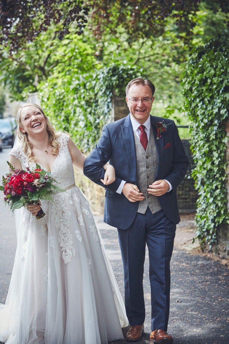 Wedding photography at The Corn Barn devon