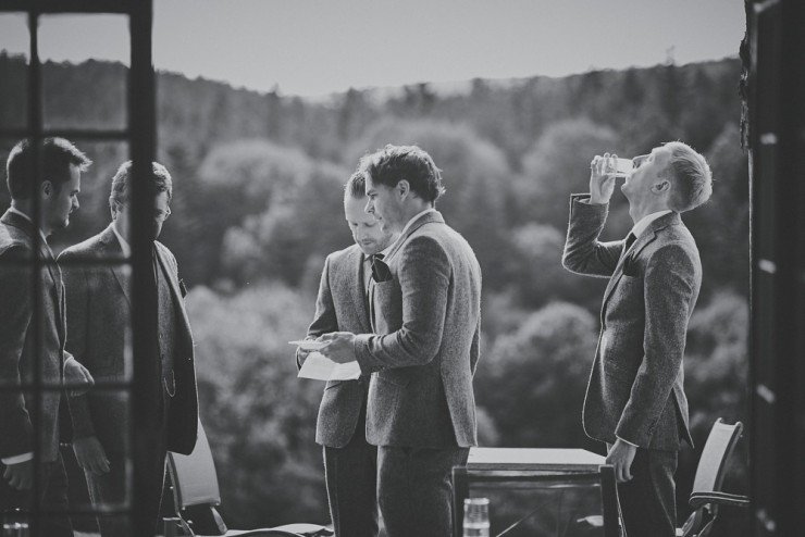 flower girl at Hotel Endsleigh in Devon