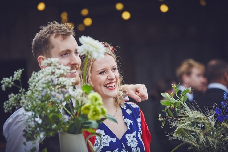 relaxed wedding photographers The Barn at South Milton