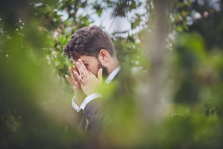 Wedding photography at The Corn Barn devon