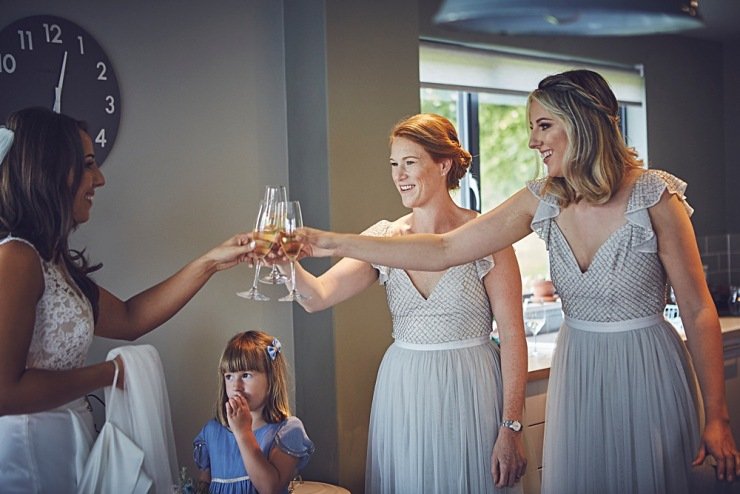 wedding photographers at Deer Park Hotel Devon