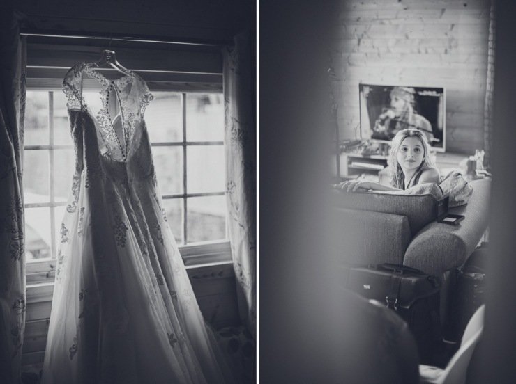 Wedding photography at The Corn Barn devon