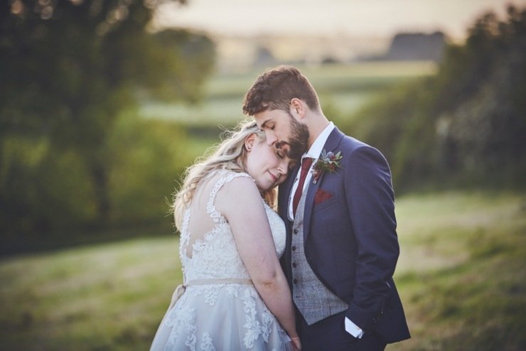 Wedding photography at The Corn Barn devon