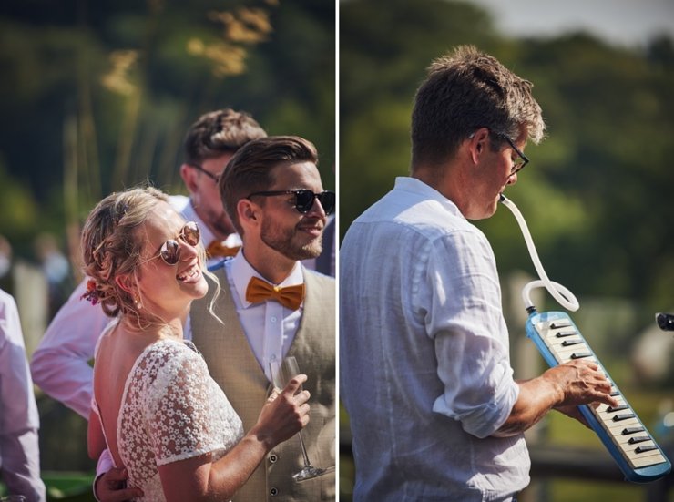 Hair and make up at wedding Hayne Devon