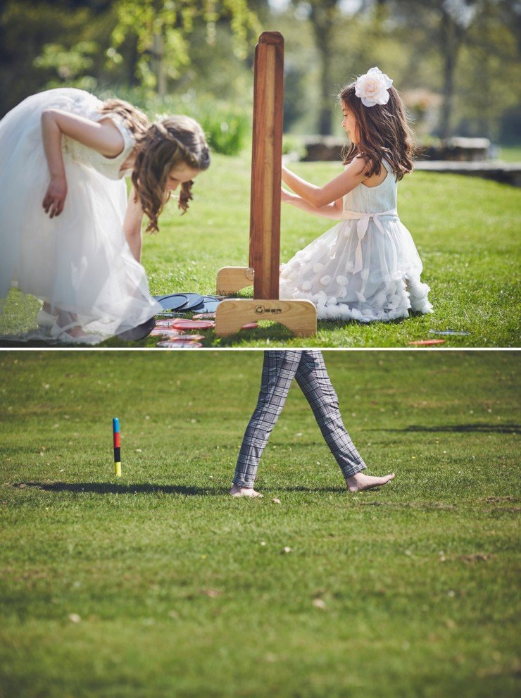 relaxed summer wedding photography at rockbeare manor in devon