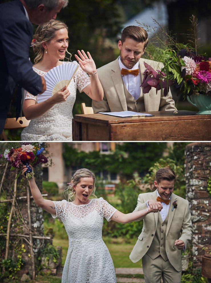 Hair and make up at wedding Hayne Devon