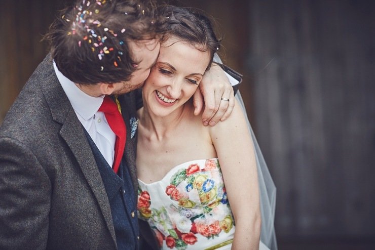 relaxed wedding photographers The Barn at South Milton