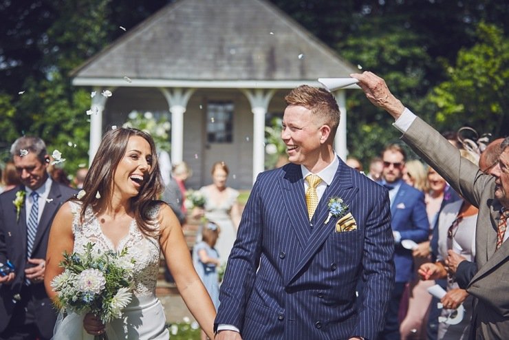 wedding photographers at Deer Park Hotel Devon