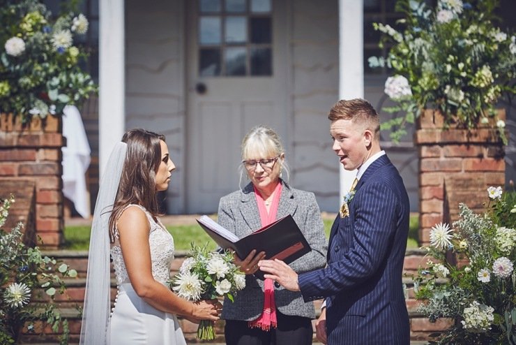 wedding photographers at Deer Park Hotel Devon
