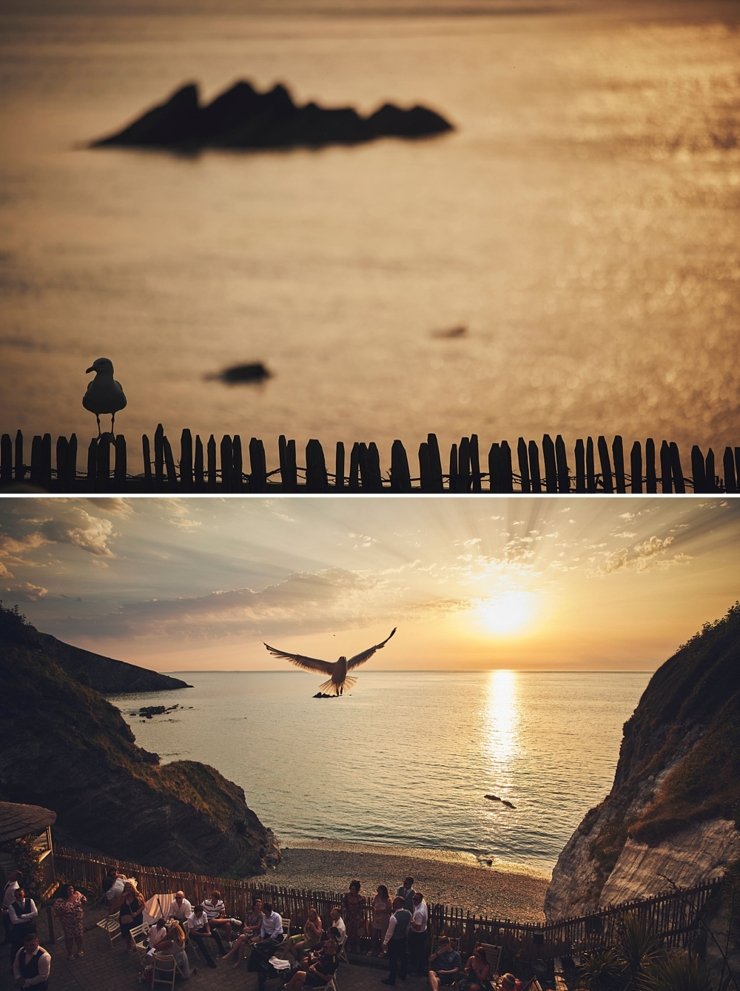 sunset photos from tunnels beaches