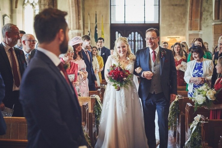 Wedding photography at The Corn Barn devon
