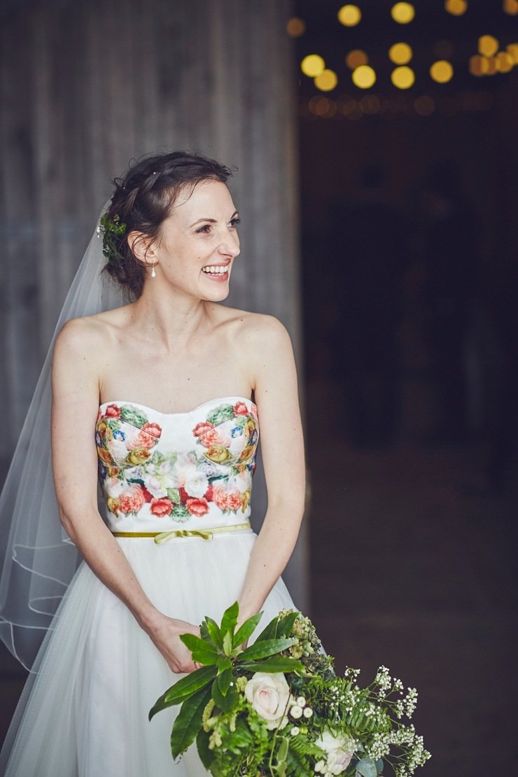 relaxed wedding photographers The Barn at South Milton