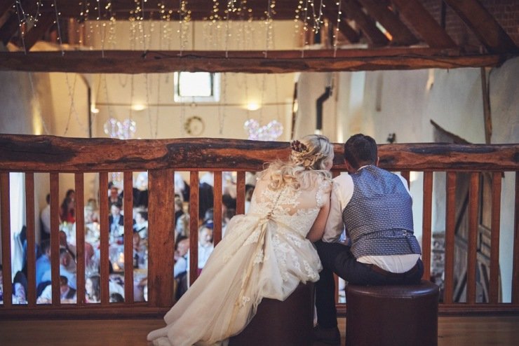Wedding photography at The Corn Barn devon