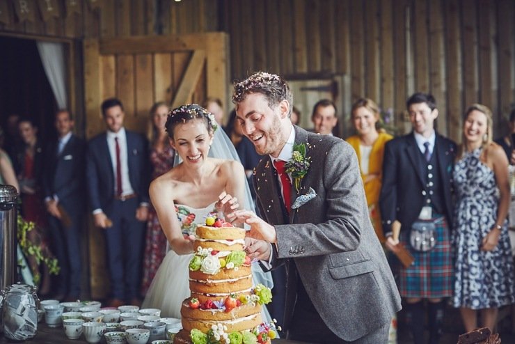 relaxed wedding photographers The Barn at South Milton