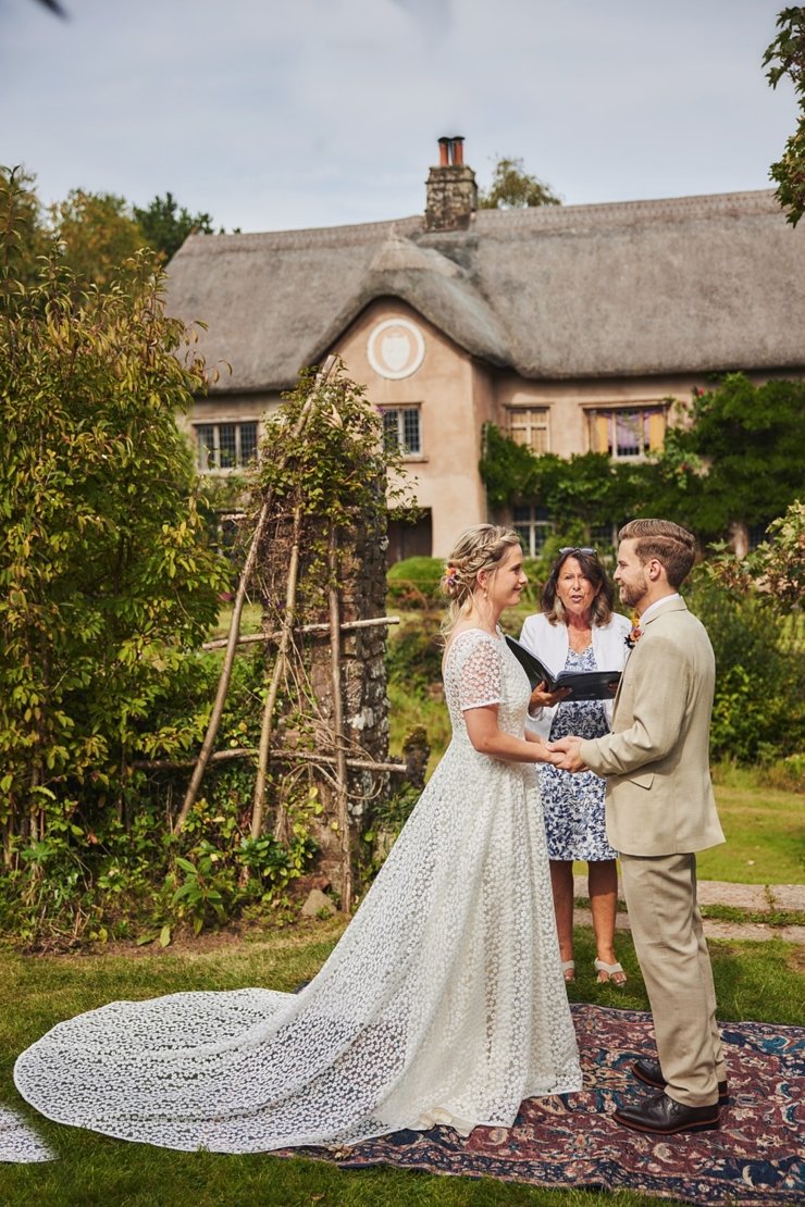 Hair and make up at wedding Hayne Devon