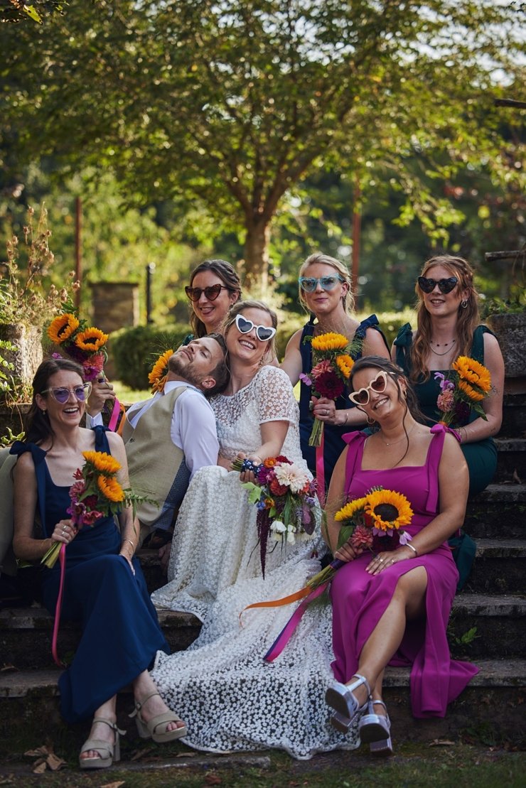 Hair and make up at wedding Hayne Devon