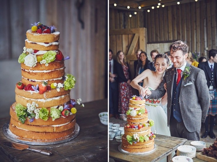relaxed wedding photographers The Barn at South Milton