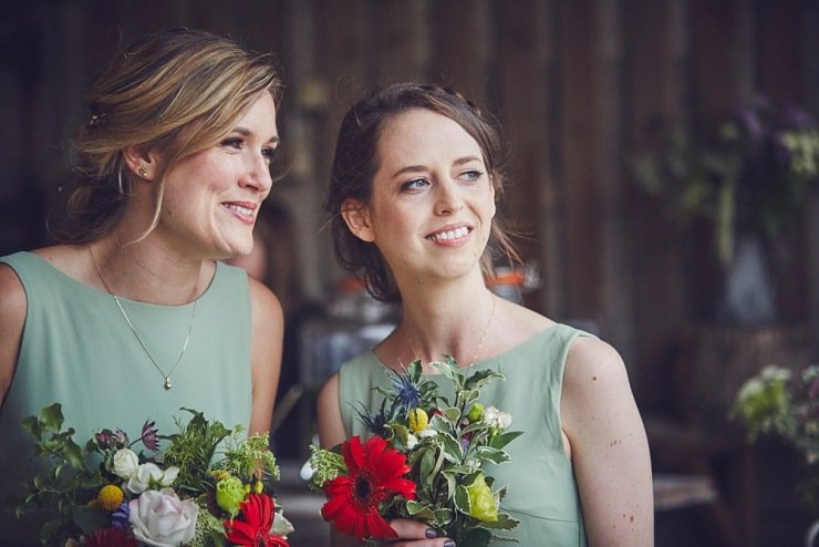 relaxed wedding photographers The Barn at South Milton