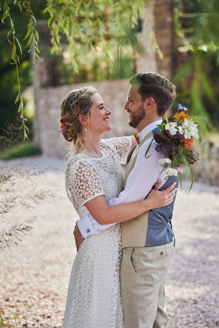Hair and make up at wedding Hayne Devon