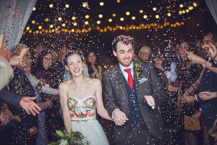 relaxed wedding photographers The Barn at South Milton