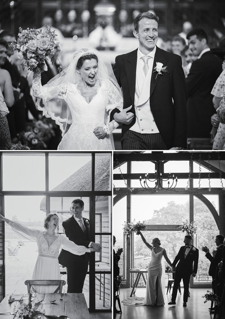 just married happy couple hotel endsleigh