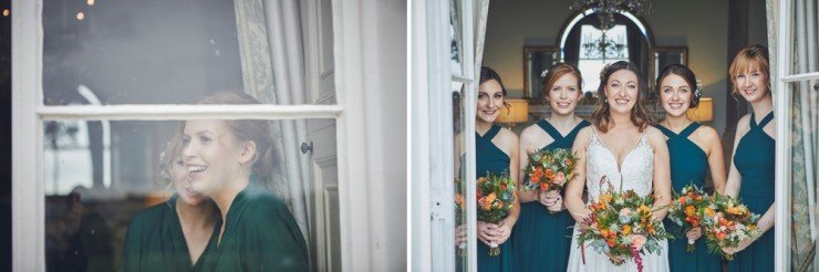 documentary wedding photography from team of two in devon at Rockbeare manor in Exeter