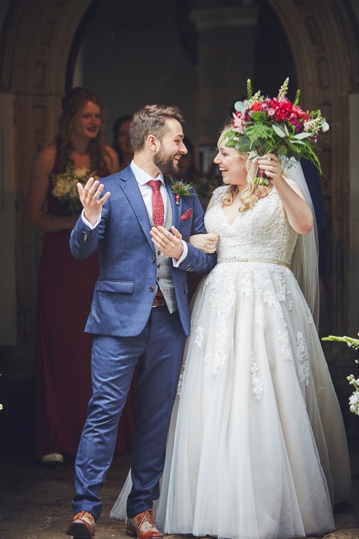Wedding photography at The Corn Barn devon