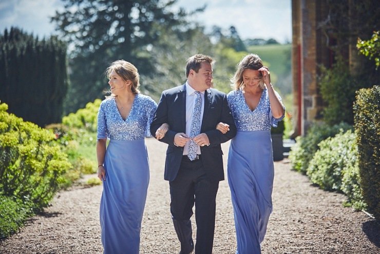 wedding photography Huntsham Court devon