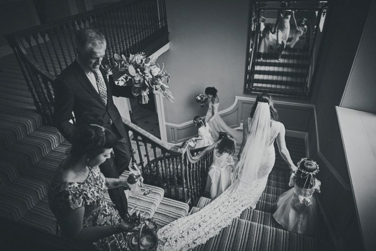 bride getting ready at Rockbeare Manor wedding Devon