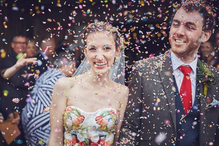 relaxed wedding photographers The Barn at South Milton