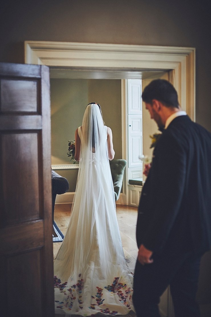 documentary wedding photography at mini wedding at Rockbeare Manor in Devon