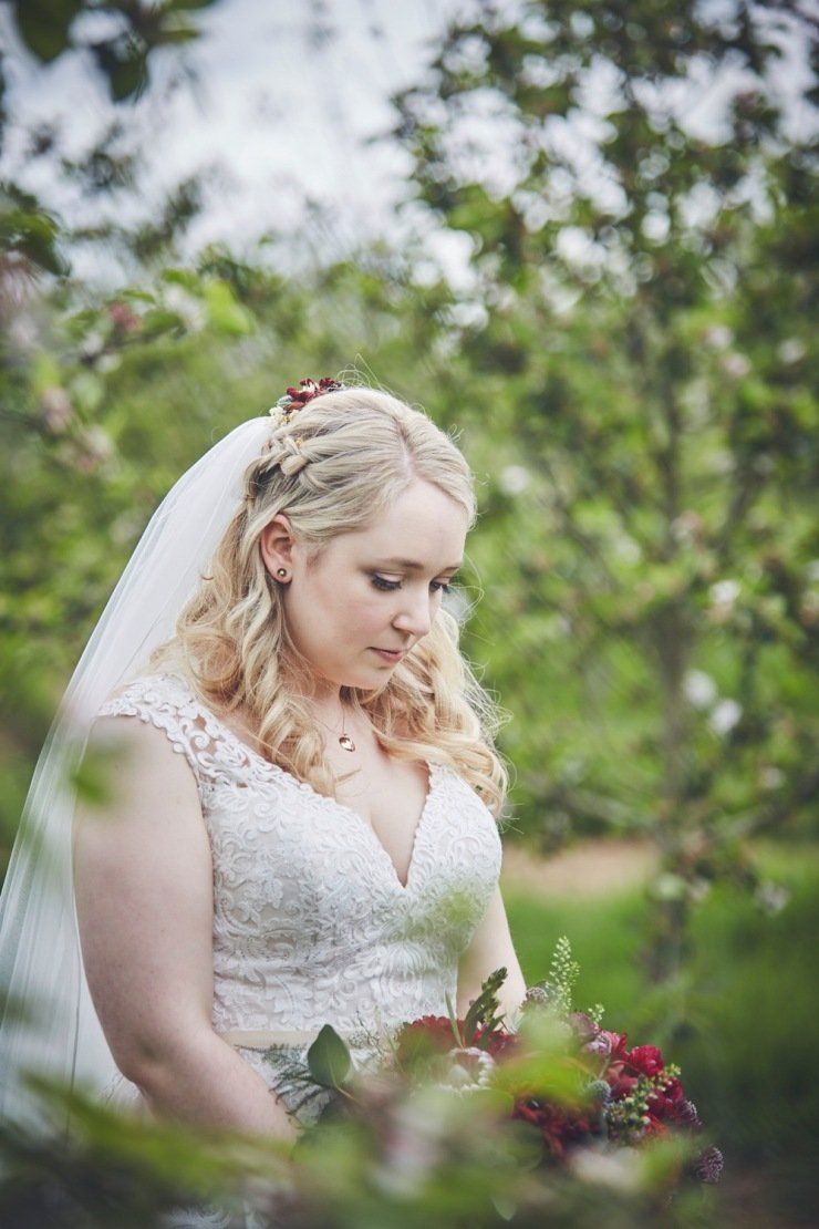 Wedding photography at The Corn Barn devon