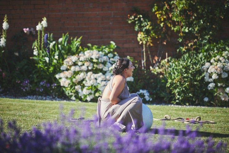 relaxed wedding photography Upton Barn and walled garden Devon