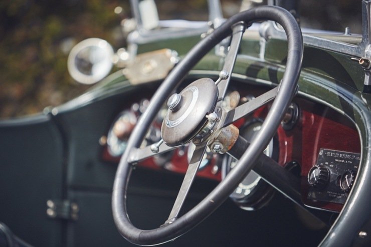 vintage Rolls Royce at devon wedding