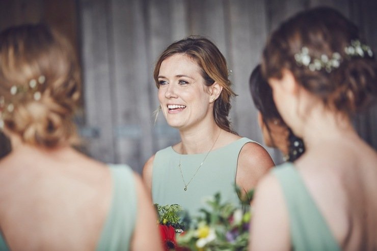 relaxed wedding photographers The Barn at South Milton